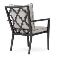 Venetia™ Set of 4 Sunbrella® Outdoor Dining Chairs - Gray